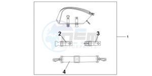 CBR1000RR9 Europe Direct - (ED / REP) drawing REAR SEAT BAG