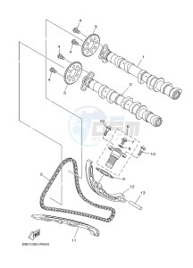 MT-09 TRACER MT09TRA TRACER 900 (2SCL) drawing CAMSHAFT & CHAIN