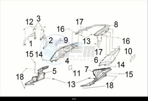 CRUISYM a 300 (LV30W3-EU) (M3) drawing BODY COVER