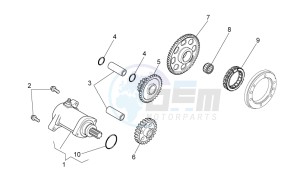 RXV 450-550 drawing Starter motor