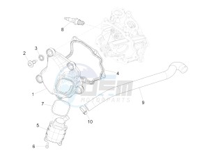 MP3 300 LT BUSINESS - SPORT ABS - ENJOY (EMEA) drawing Cylinder head cover