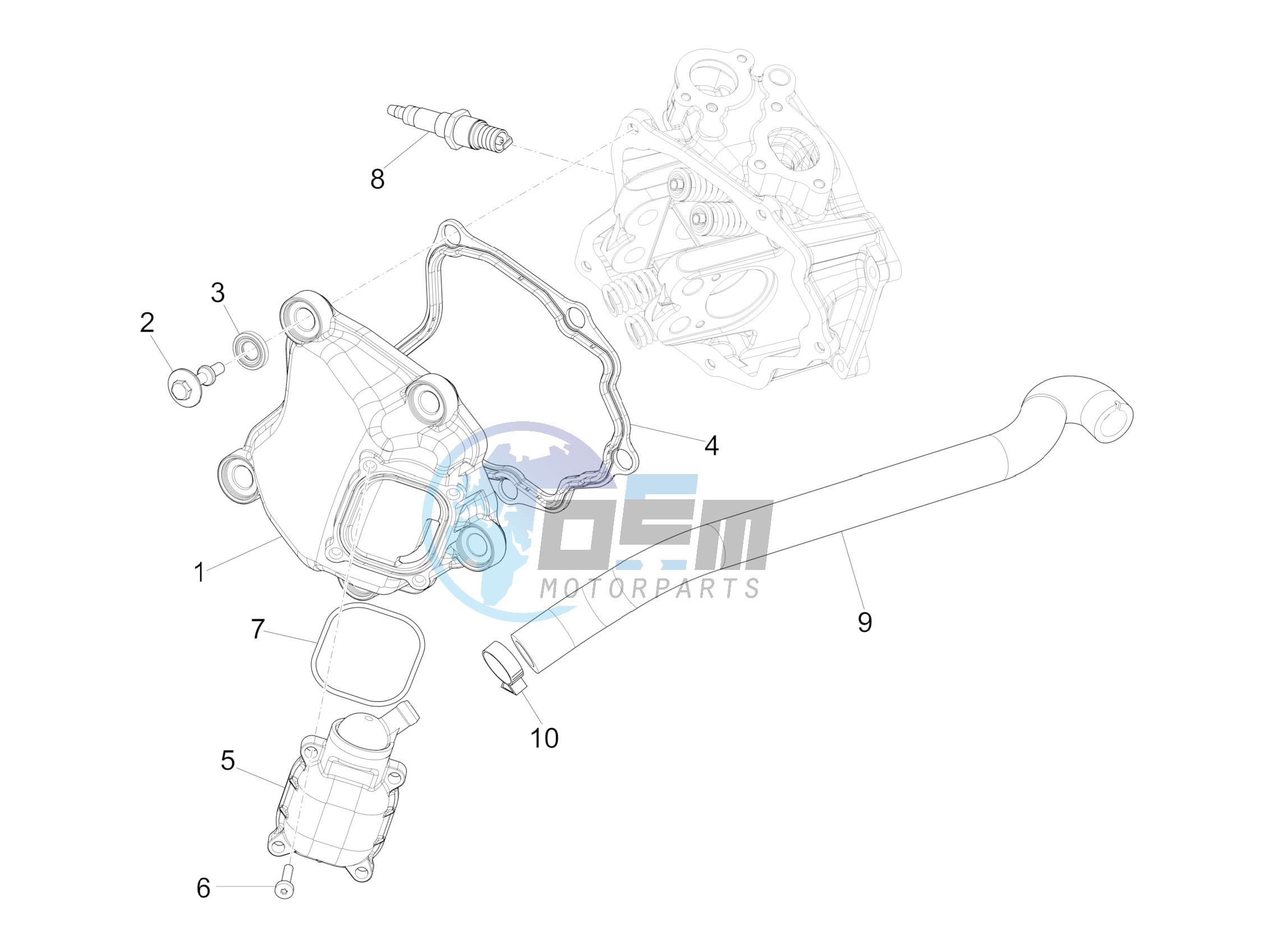 Cylinder head cover