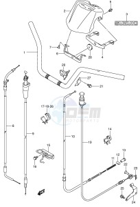 LT-F250 (E3-E28) drawing HANDLE BAR