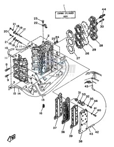 70B drawing CYLINDER--CRANKCASE