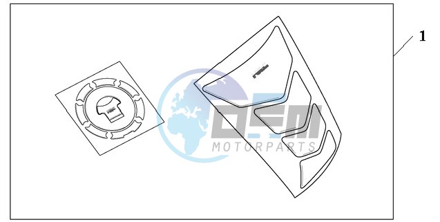 TANKPAD / FUEL LID COVER