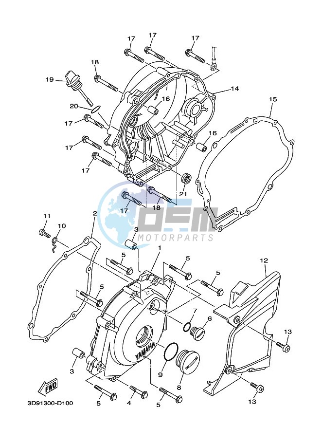 CRANKCASE COVER 1