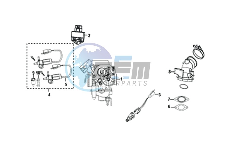 CARBURETOR / ECU UNIT