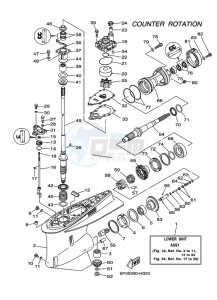 FL250AETX drawing PROPELLER-HOUSING-AND-TRANSMISSION-3