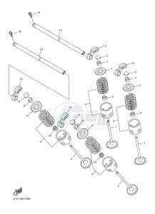 YZF-R1M 998 R2 (2KS7) drawing VALVE