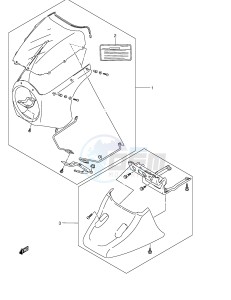 VZ800 (E3-E28) MARAUDER drawing COWLING (OPTIONAL)