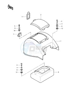 KLT 200 C [KLT200] (C1) | DIFFIRENTIAL AXLE [KLT200] drawing COVER