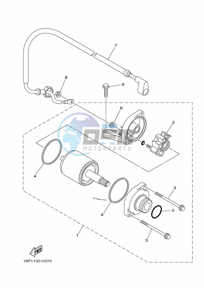 STARTING MOTOR