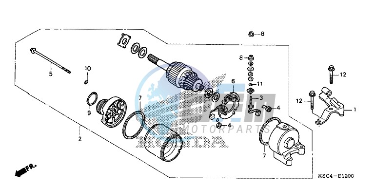 STARTING MOTOR