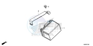 MSX125E MSX125 UK - (E) drawing BATTERY