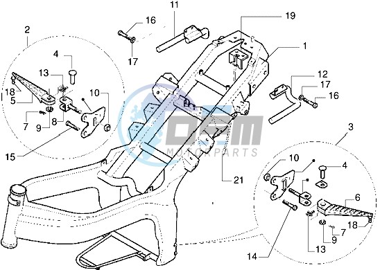 Chassis - Central stand