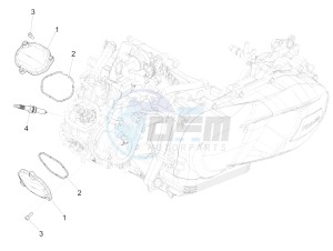 MEDLEY 150 4T IE ABS E4-2016-2018 (EMEA) drawing Cylinder head cover