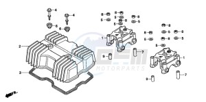 CMX250C REBEL drawing CYLINDER HEAD COVER