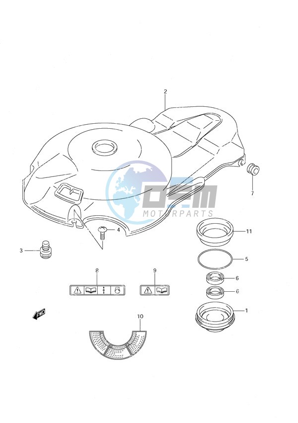 Under Oil Seal Housing