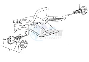 ROADSTER 125 drawing REAR FASHER LIGHTS