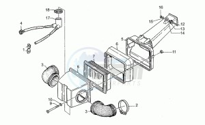 SP III 1000 drawing Air filter