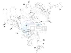 PRIMAVERA 50 4T 4V NOABS E2 (NAFTA) drawing Secondary air box