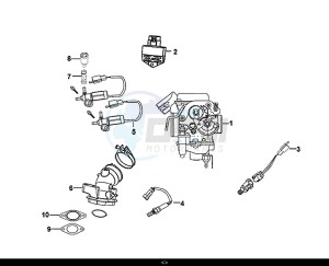 ALLO 50 (25 KM/H) (AJ05WA-NL) (L8-M0) drawing ECU SET