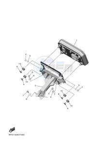 NIKEN GT MXT890D (BFD1) drawing METER