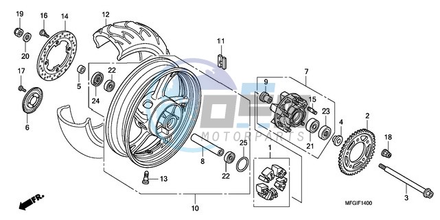 REAR WHEEL