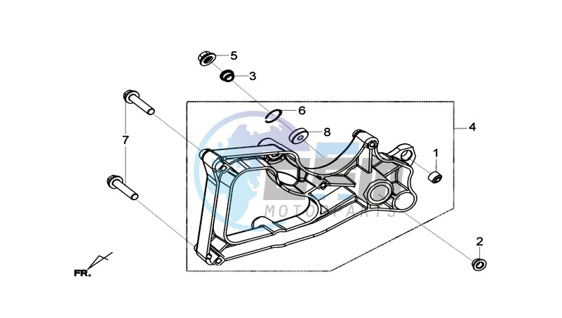 REAR FORK - REAR SUSPENSION