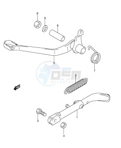 JR50 (P3-P28) drawing REAR BRAKE