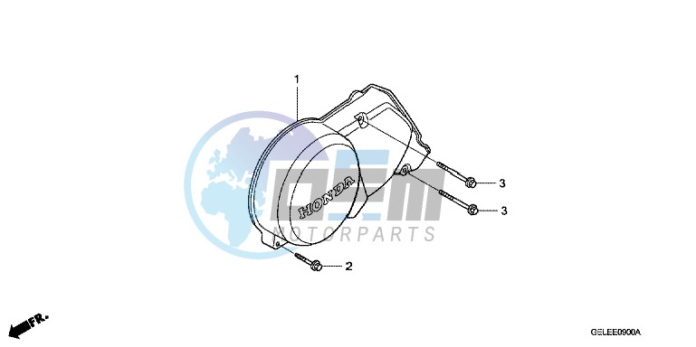 LEFT CRANKCASE COVER