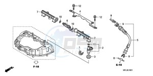 CBR1000RR9 Australia - (U / MME PSW SPC) drawing INJECTOR