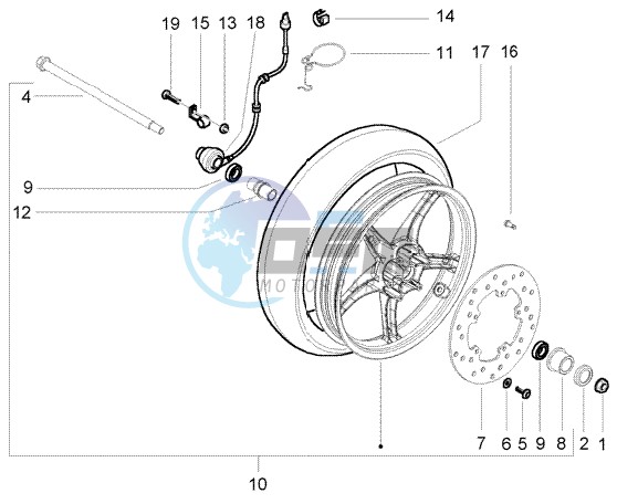 Front wheel