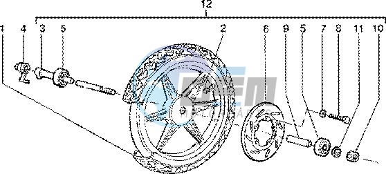 Front wheel