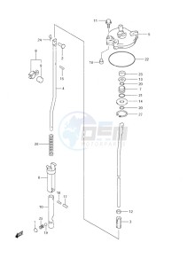 DF 60 drawing Shift Rod