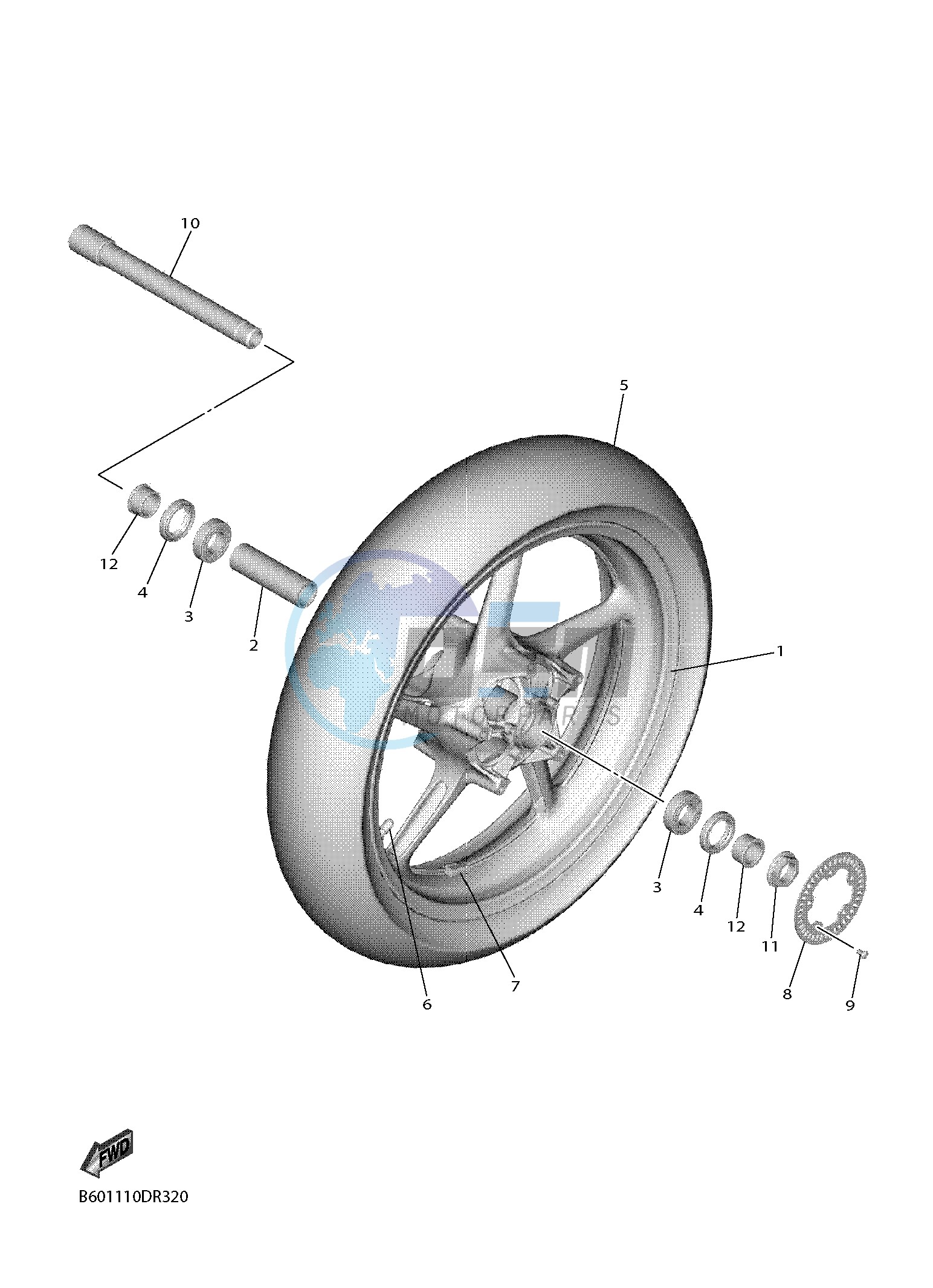 FRONT WHEEL