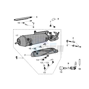 VIVA 3 L 50 2T drawing EXHAUST