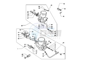 V RAPTOR 1000 drawing THROTTLE BODY