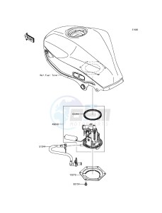 NINJA 250SL ABS BX250BGF XX (EU ME A(FRICA) drawing Fuel Pump