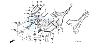 TRX420FPM9 U / 4WD drawing BODY COVER