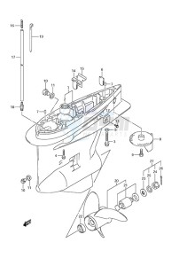 df 175 drawing Gear Case