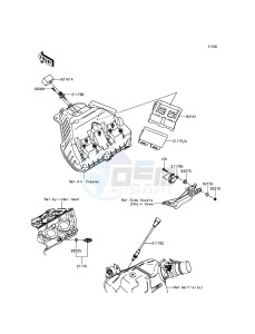 NINJA ZX-10R ZX1000JFFA FR XX (EU ME A(FRICA) drawing Fuel Injection