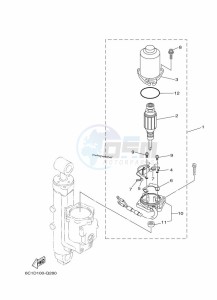 F70AET drawing TILT-SYSTEM-2