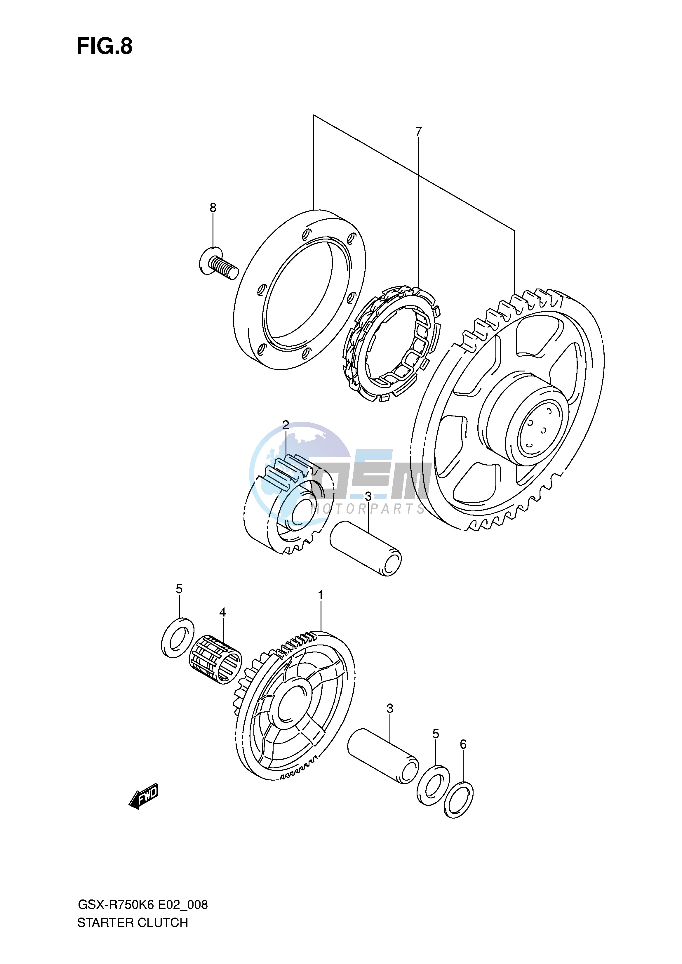 STARTER CLUTCH