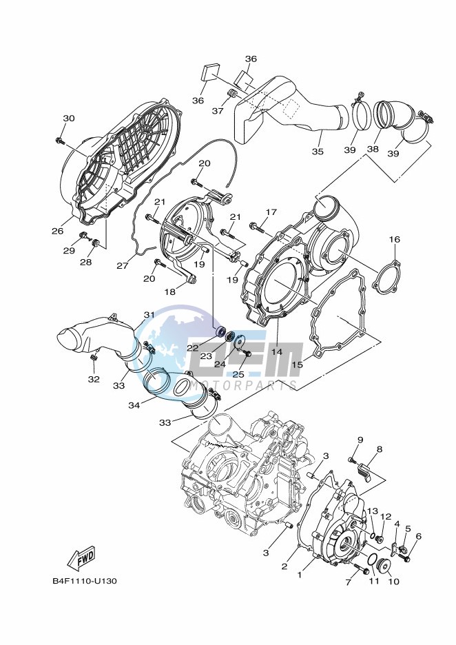 CRANKCASE COVER 1