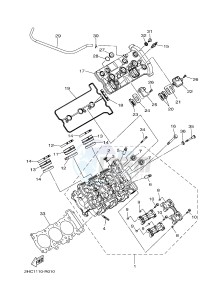 YXZ1000 YXZ10YMXJ (2HCR) drawing CYLINDER