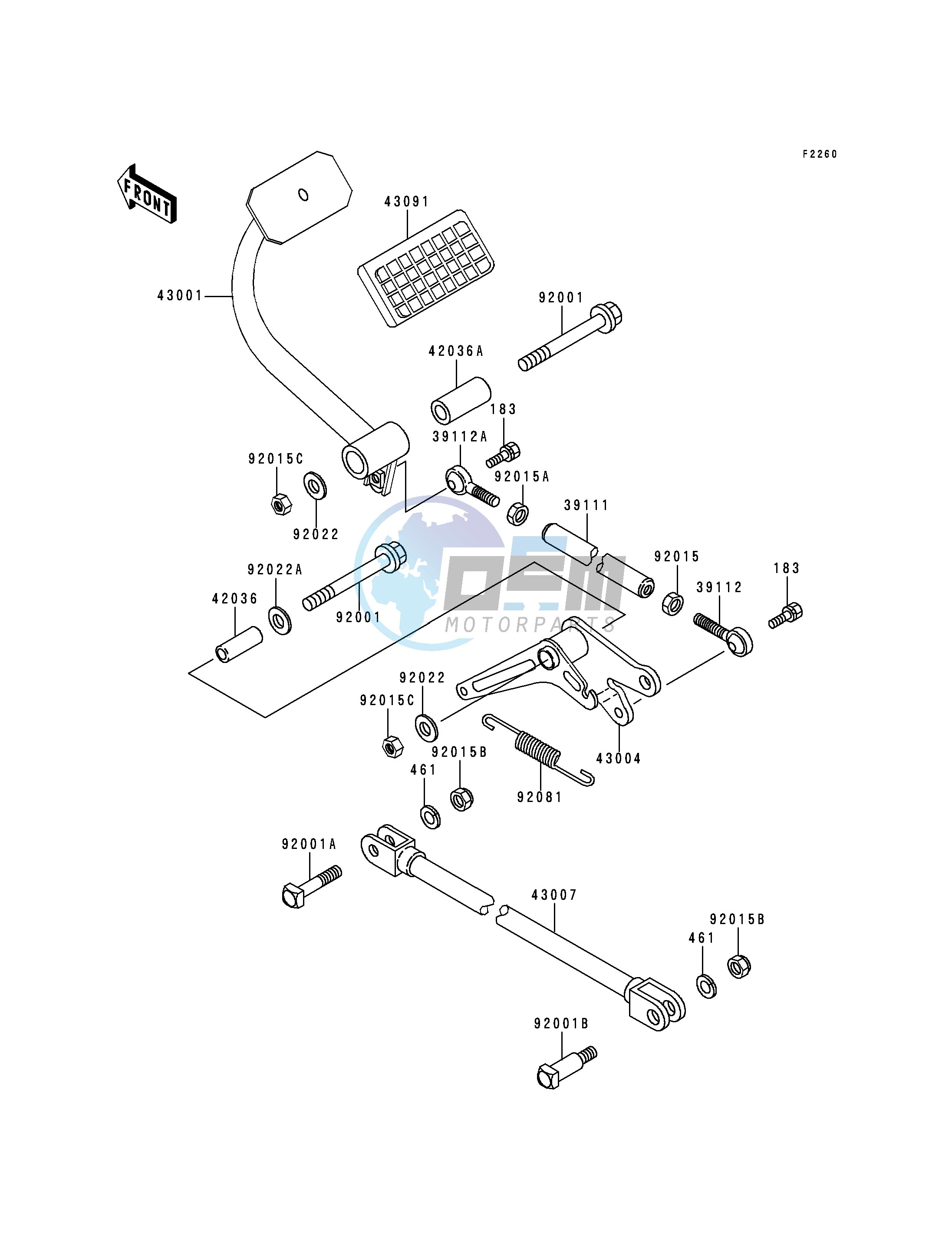 BRAKE PEDAL_TORQUE LINK