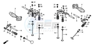 NV750C2 drawing CAMSHAFT/VALVE