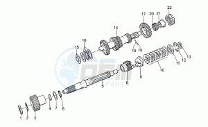 Sport 1100 Carburatori Carburatori drawing Gear box