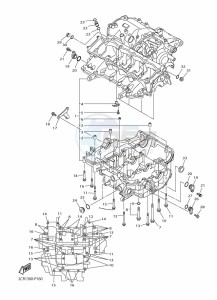 MT-10 SP MTN1000D (BGG1) drawing CRANKCASE